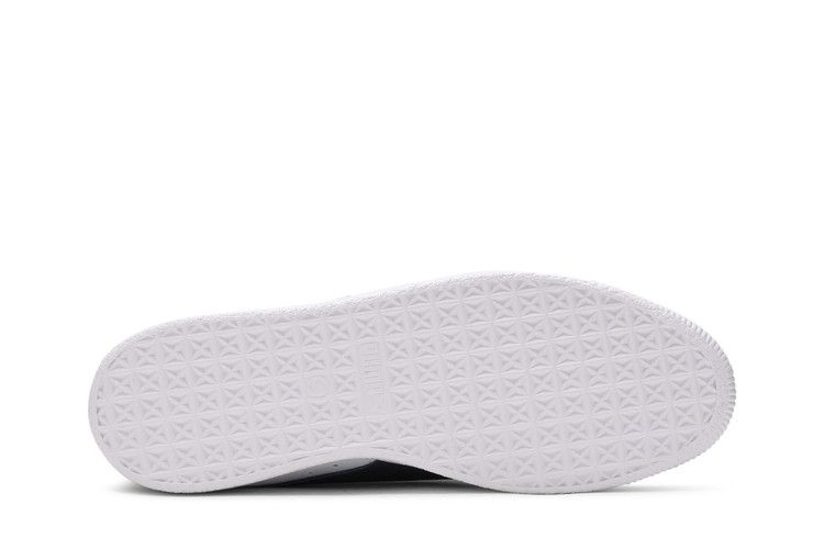 Кроссовки Puma Clyde Core Leather Foil 'White Navy'