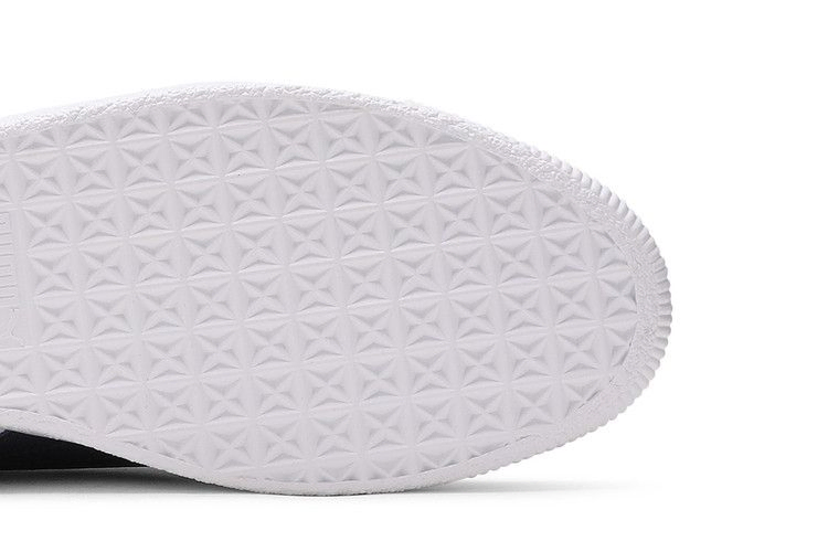 Кроссовки Puma Clyde Core Leather Foil 'White Navy'