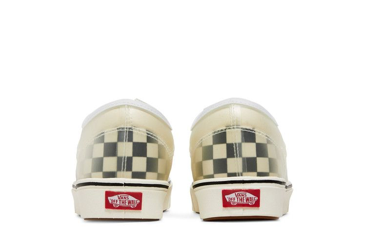 Кроссовки Vans ComfyCush Slip-Skool 'Checkerboard - White'