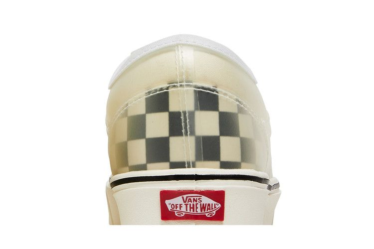 Кроссовки Vans ComfyCush Slip-Skool 'Checkerboard - White'