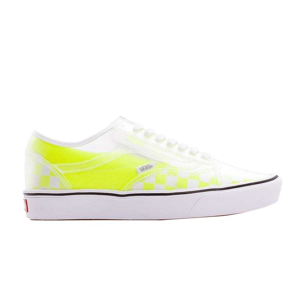 Кроссовки Vans ComfyCush Slip-Skool 'Safety Yellow Checkerboard'