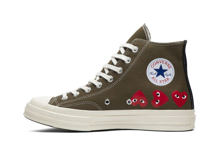Кроссовки Converse Comme des Garçons Play x Chuck 70 Hi Top 'Multi Heart'