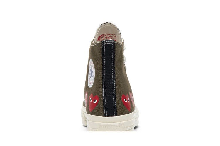 Кроссовки Converse Comme des Garçons Play x Chuck 70 Hi Top 'Multi Heart'