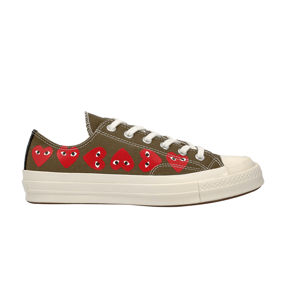 Кроссовки Converse Comme des Garçons Play x Chuck 70 Low Top 'Multi Heart'
