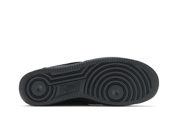 Кроссовки Nike Comme des Garçons x Air Force 1 Mid 'Triple Black'