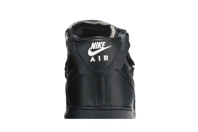 Кроссовки Nike Comme des Garçons x Air Force 1 Mid 'Triple Black'