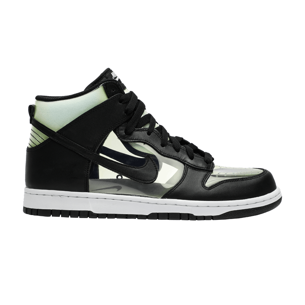 Кроссовки Nike Comme des Garçons x Dunk High Retro 'Clear'