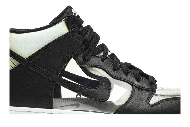 Кроссовки Nike Comme des Garçons x Dunk High Retro 'Clear'