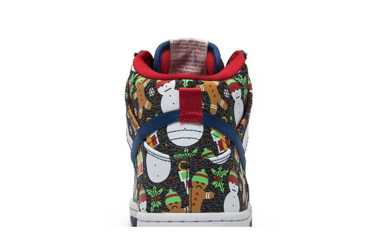Кроссовки Nike Concepts x SB Dunk Pro High 'Ugly Christmas Sweater' 2017