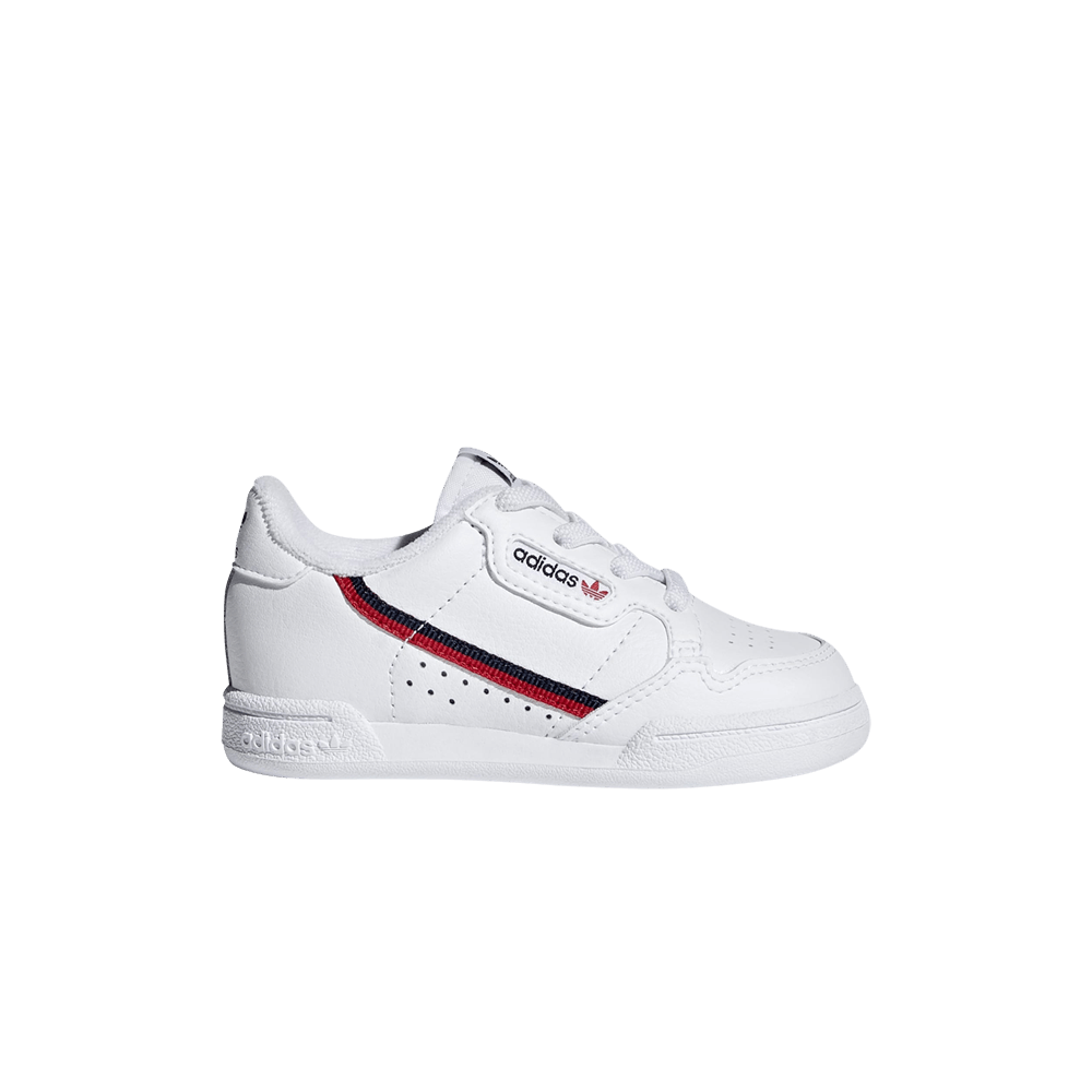 Кроссовки adidas Continental 80 Infant 'White Navy Scarlet'