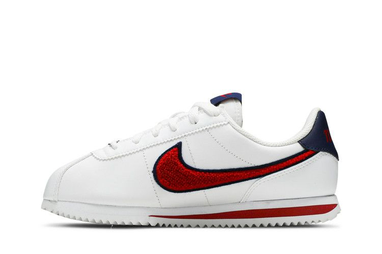 Кроссовки Nike Cortez Basic Leather SE GS 'White'