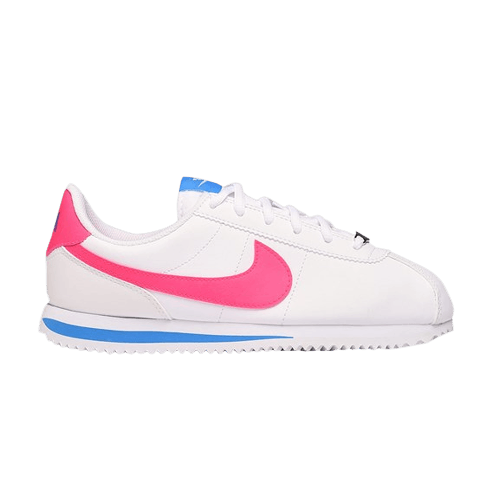 Кроссовки Nike Cortez Basic SL GS 'White Hyper Pink'