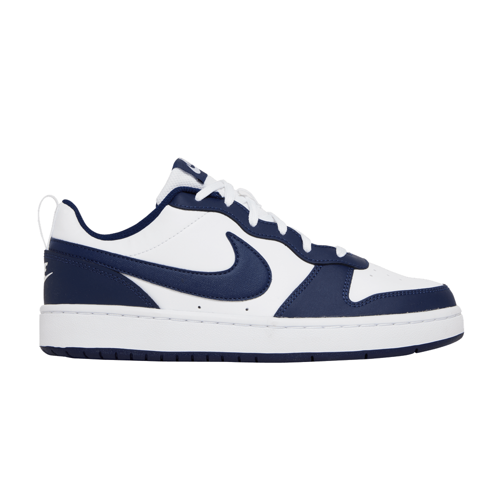Кроссовки Nike Court Borough Low 2 GS 'White Signal Blue'