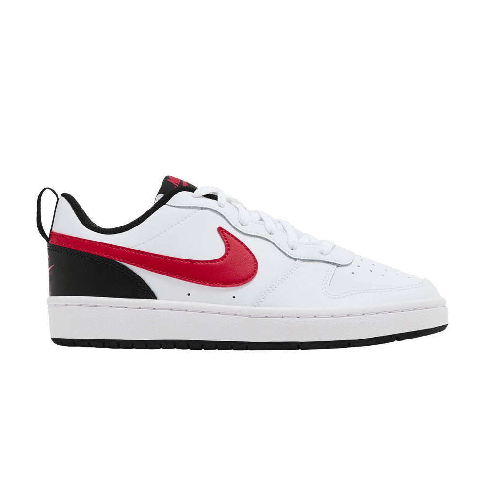 Кроссовки Nike Court Borough Low 2 GS 'White University Red'