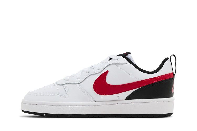 Кроссовки Nike Court Borough Low 2 GS 'White University Red'