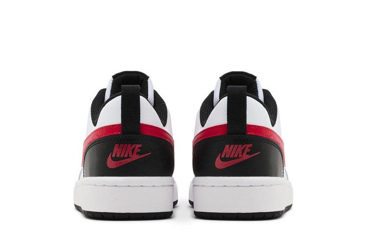 Кроссовки Nike Court Borough Low 2 GS 'White University Red'