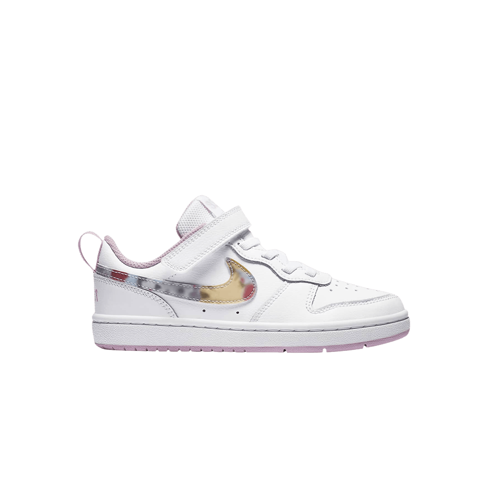 Кроссовки Nike Court Borough Low 2 SE PS 'Floral Swoosh'