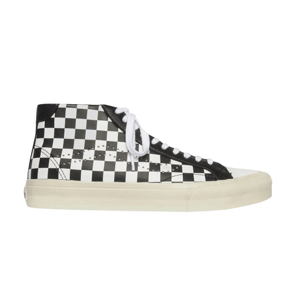 Кроссовки Vans Court Mid 'Checker - White Black'