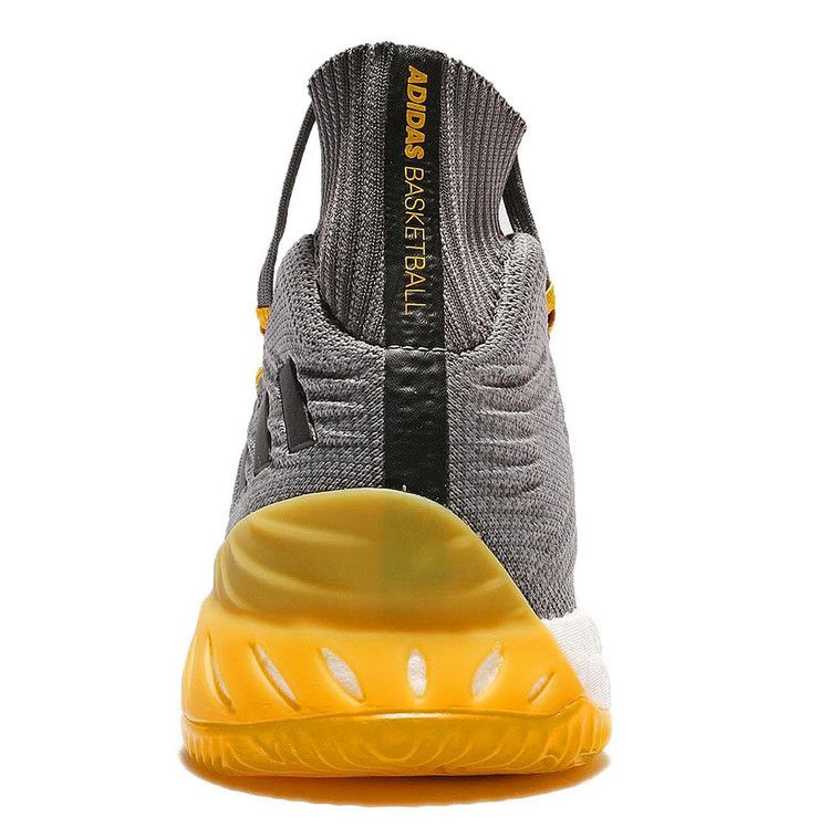 Кроссовки adidas Crazy Explosive 2017 Primeknit 'Grey Yellow'