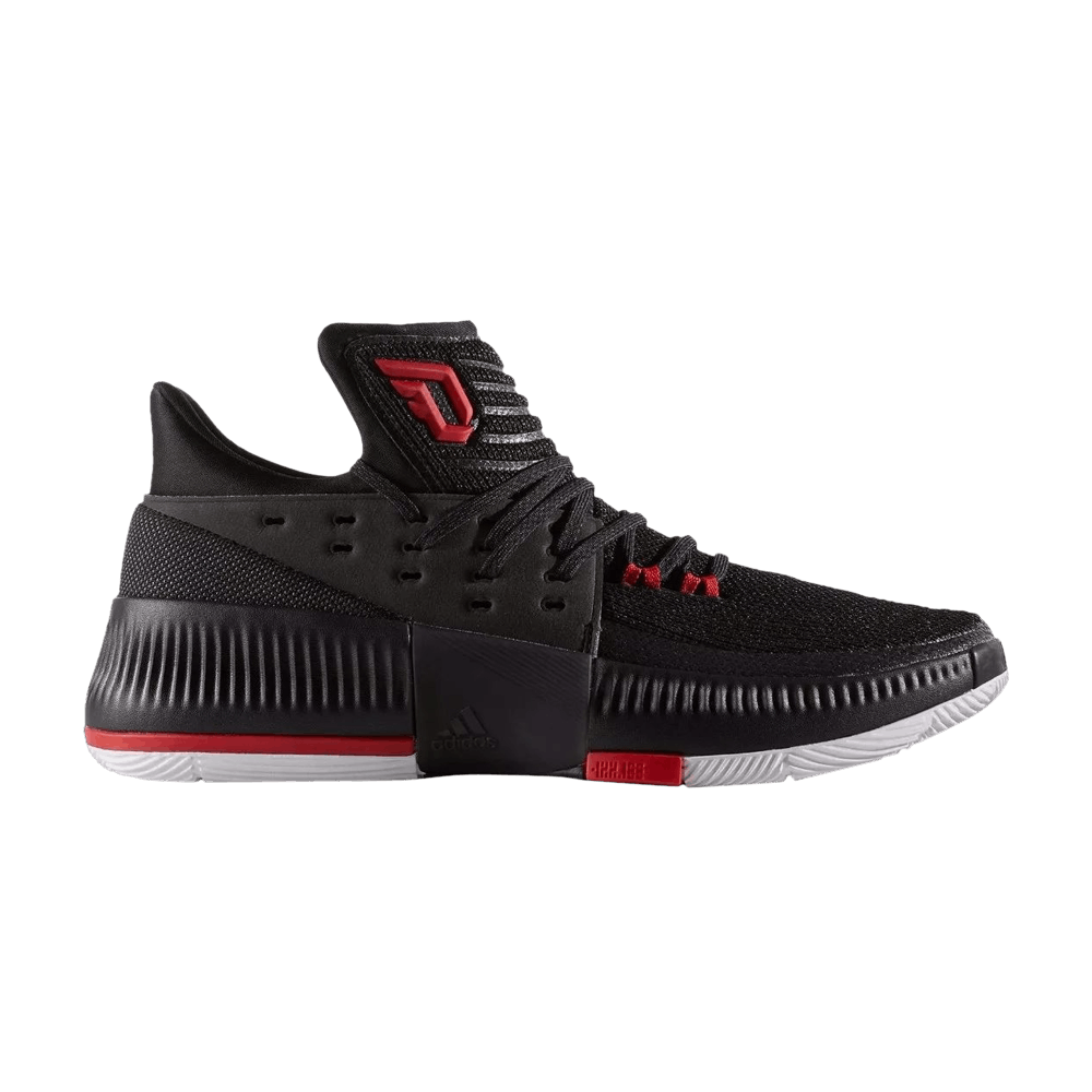 Кроссовки adidas D Lillard 3 'Black Scarlet'