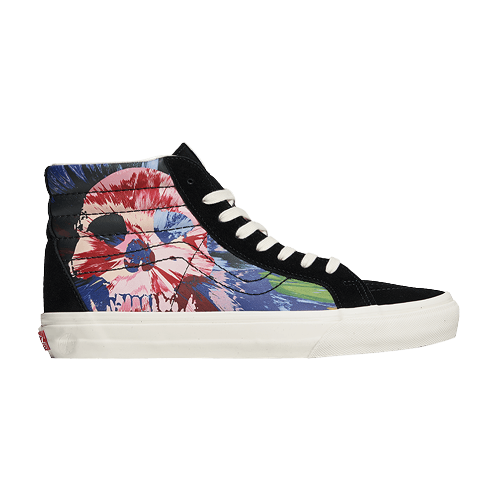Кроссовки Vans Damien Hirst x Sk8-Hi Reissue VLT LX 'Skull Splatter'