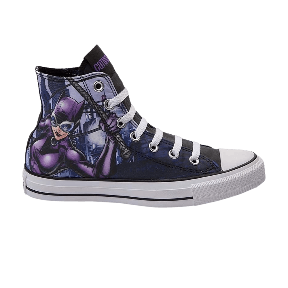 Кроссовки Converse DC Comics x Chuck Taylor All Star High 'Catwoman'