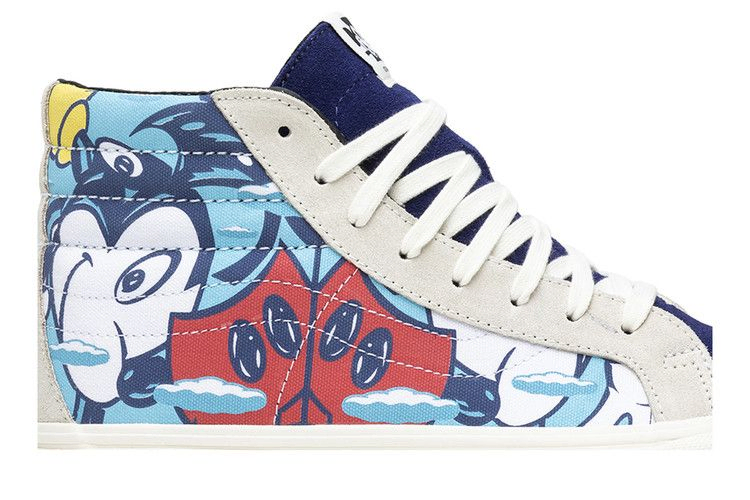 Кроссовки Vans Disney x John Van Hamersveld x Sk8-Hi 'Mickey's 90th'