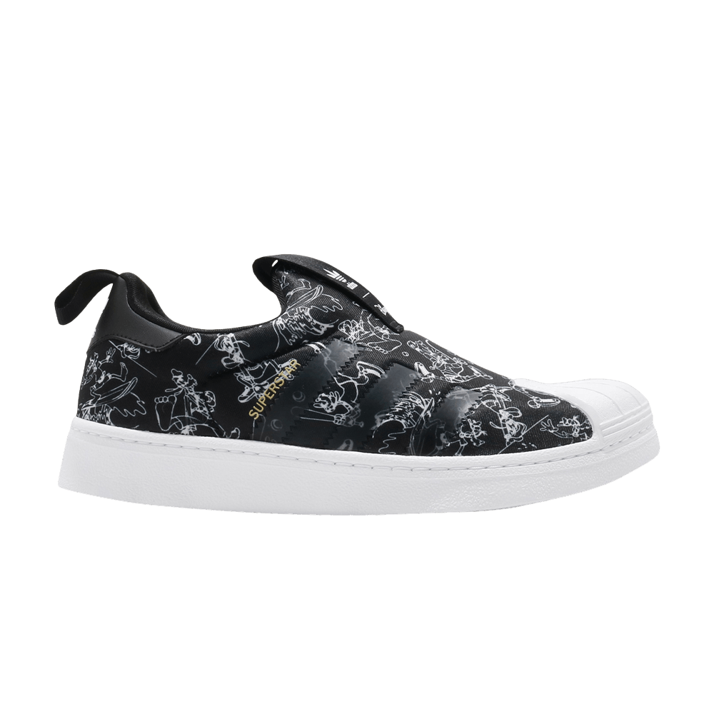 Кроссовки adidas Disney x Superstar 360 J 'Goofy - Black'