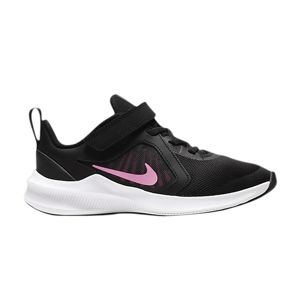 Кроссовки Nike Downshifter 10 PS 'Black Pink Glow'