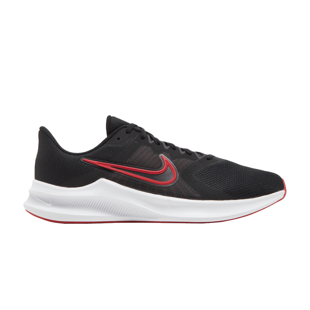 Кроссовки Nike Downshifter 11 4E Wide 'Black University Red'