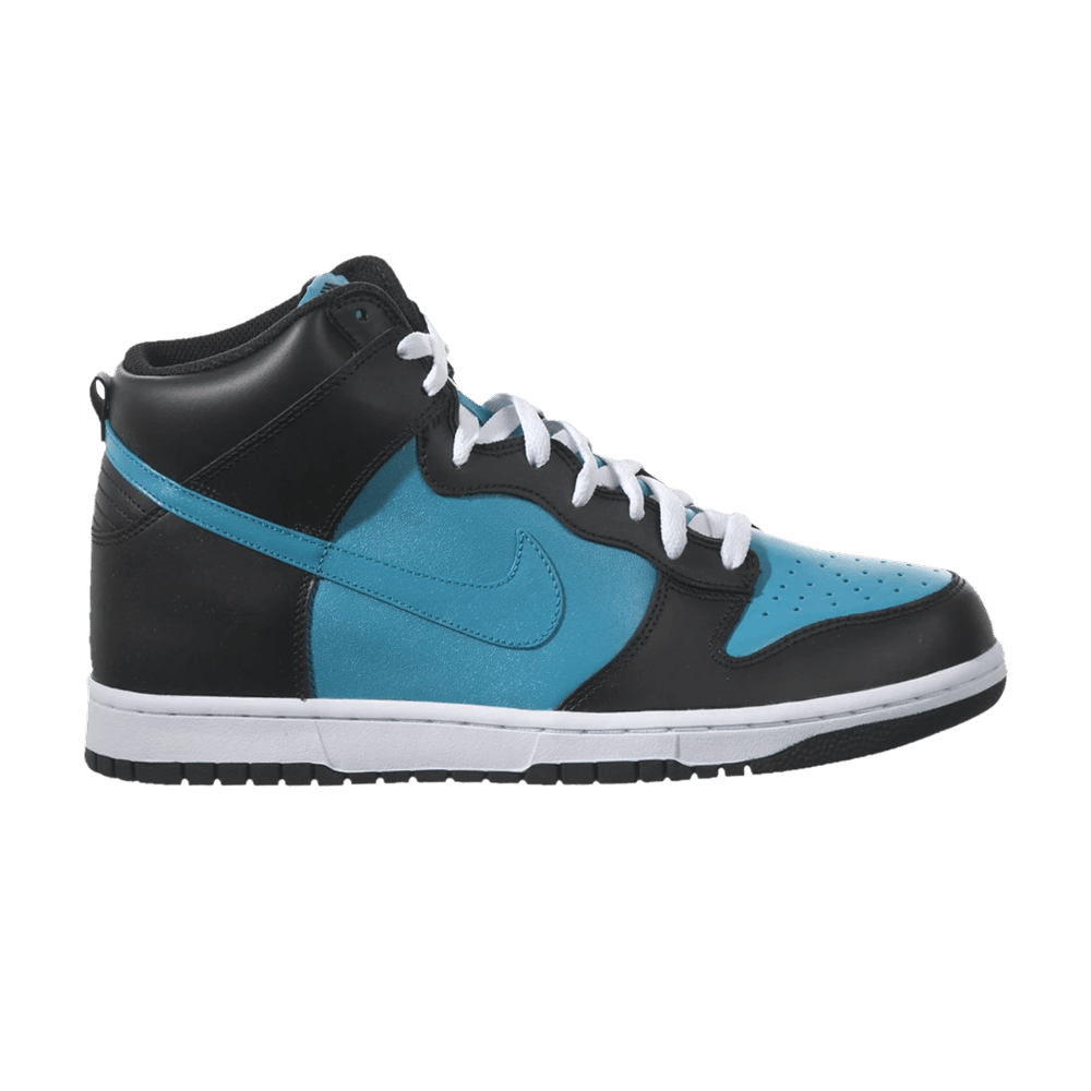 Кроссовки Nike Dunk High 'Black Glass Blue'