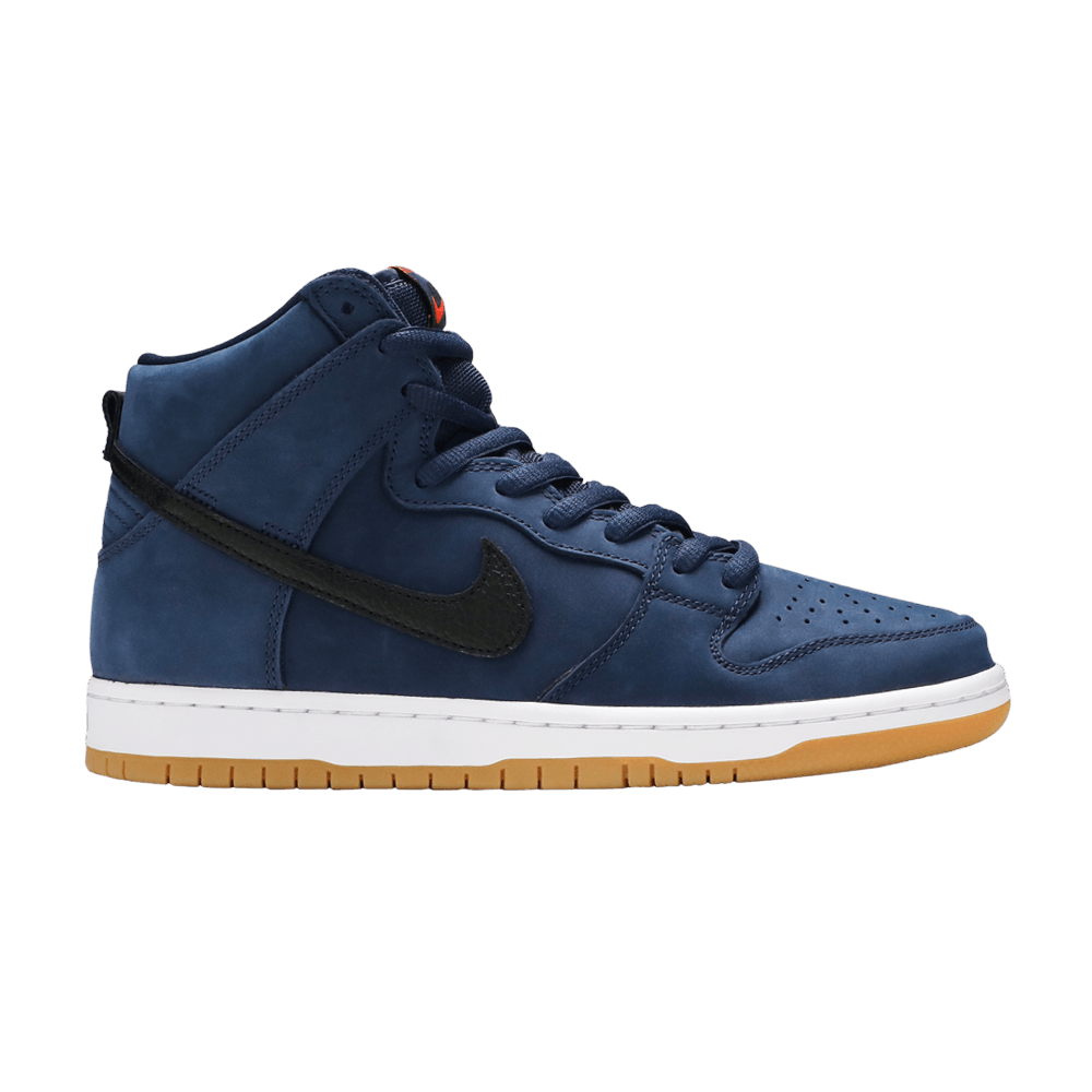 Кроссовки Nike Dunk High Pro ISO SB 'Orange Label - Midnight Navy'