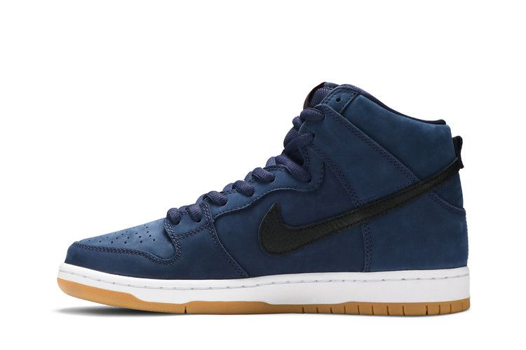 Кроссовки Nike Dunk High Pro ISO SB 'Orange Label - Midnight Navy'