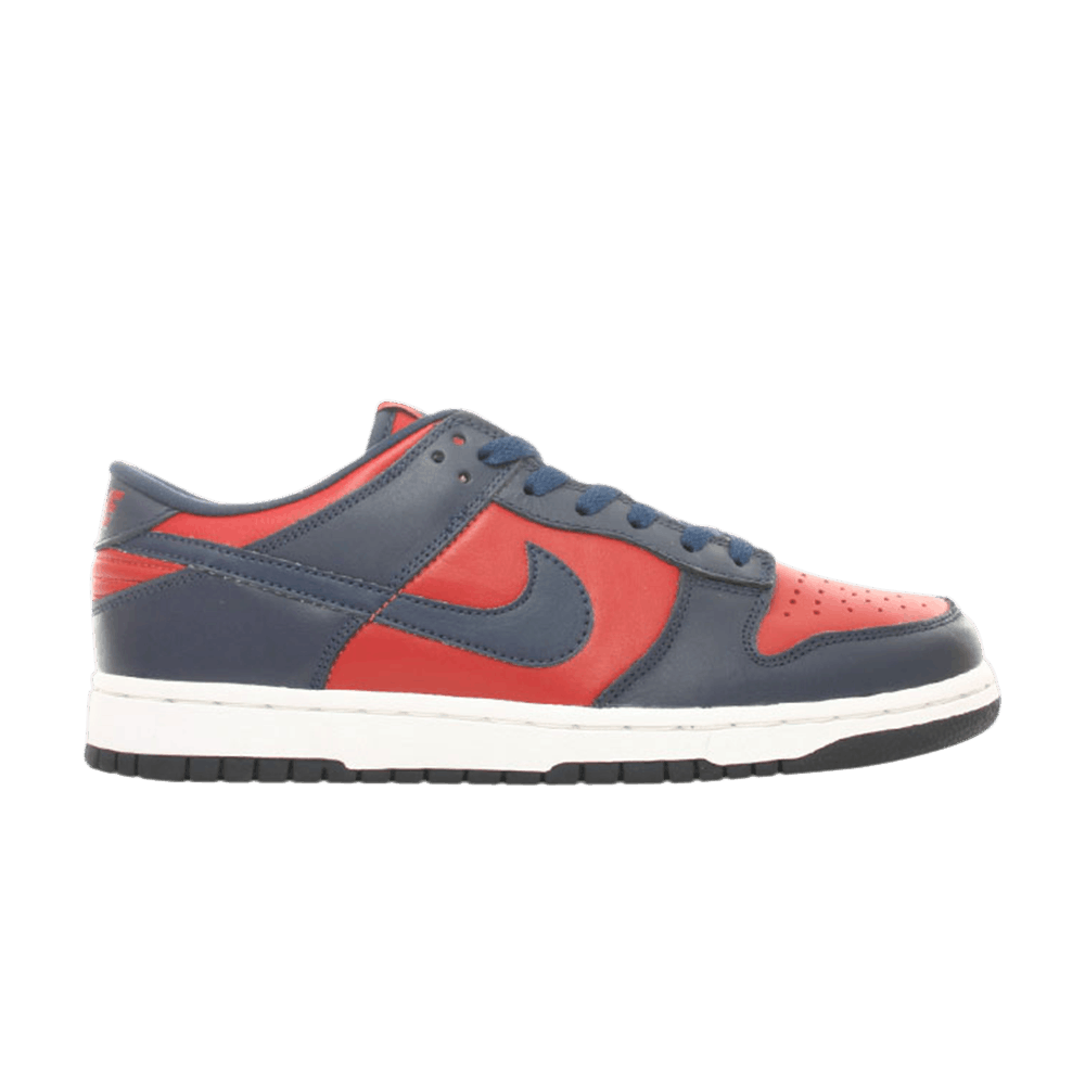 Кроссовки Nike Dunk Low 'Navy Red' 2002