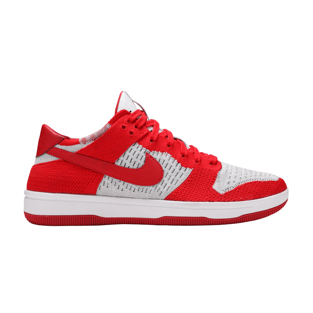 Кроссовки Nike Dunk Low Flyknit 'University Red'