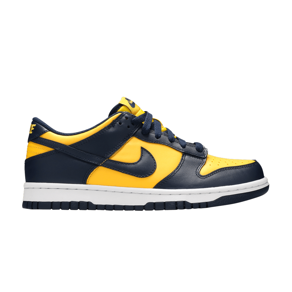 Кроссовки Nike Dunk Low GS 'Michigan' 2021