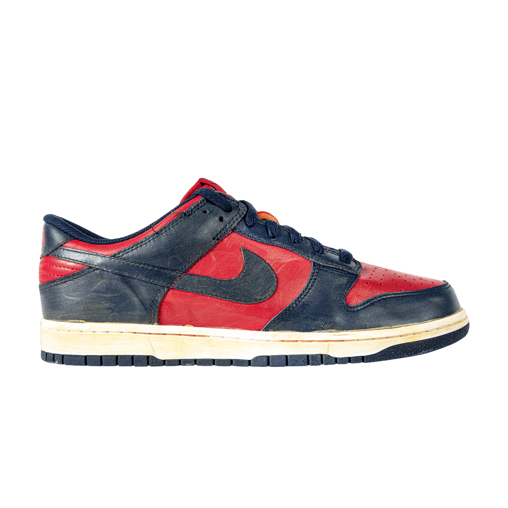 Кроссовки Nike Dunk Low Vintage 'Navy Red'
