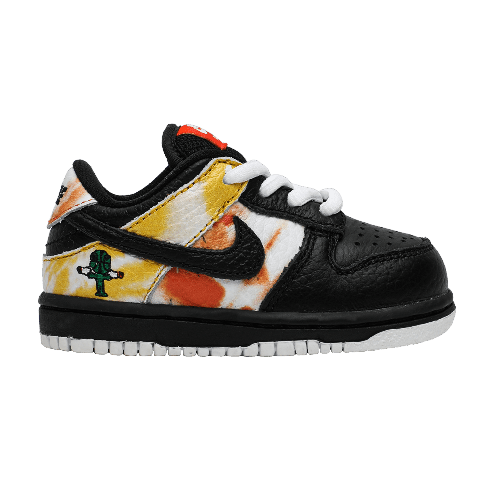 Кроссовки Nike Dunk SB Low Toddler 'Tie-Dye Raygun - Black'