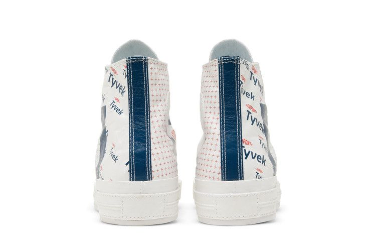 Кроссовки Converse DuPont Tyvek x Chuck 70 High 'White Princess Blue'