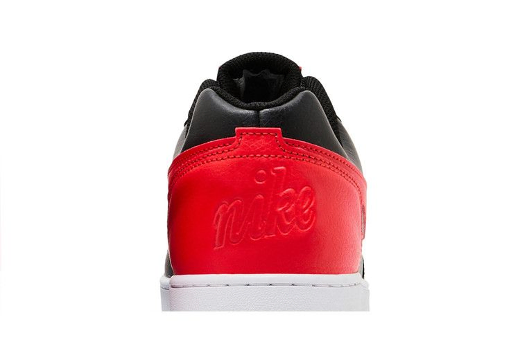 Кроссовки Nike Ebernon Low 'Black Habanero Red'