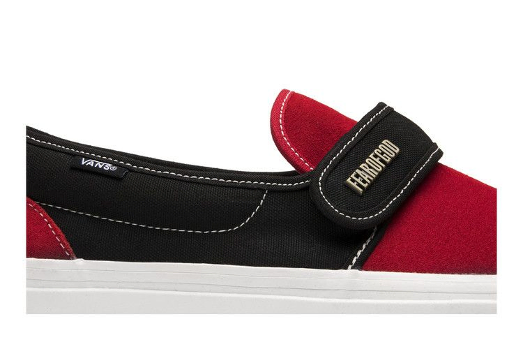 Кроссовки Vans Fear of God x Slip-On 47 DX 'Collection 2 Red Black'