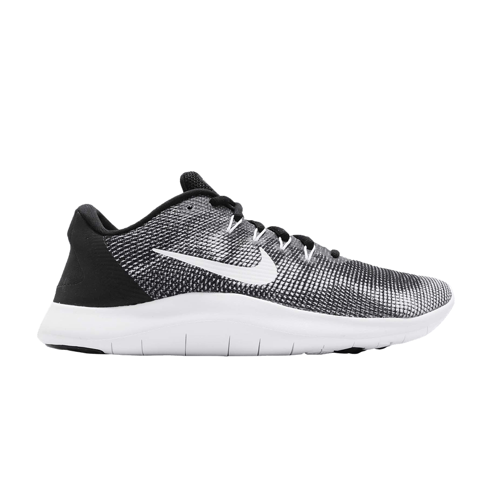 Кроссовки Nike Flex 2018 RN 'Black White'