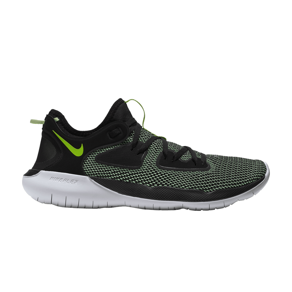 Кроссовки Nike Flex 2019 RN 'Black Electric Green'