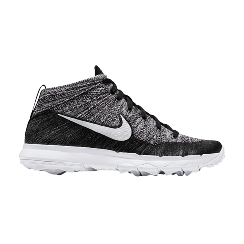 Кроссовки Nike Flyknit Chukka Golf 'Black White'