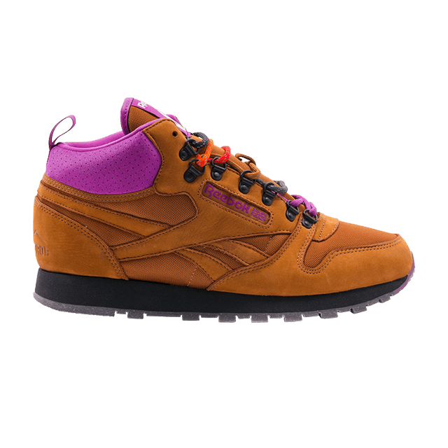 Кроссовки Reebok Footpatrol x Classic Leather Mid 'On The Rocks'