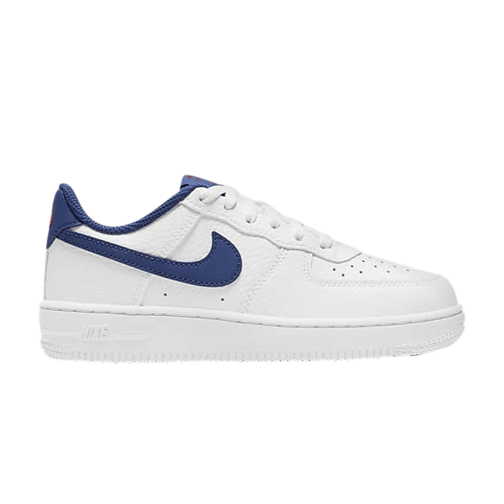 Кроссовки Nike Force 1 PS 'White Deep Royal Blue'
