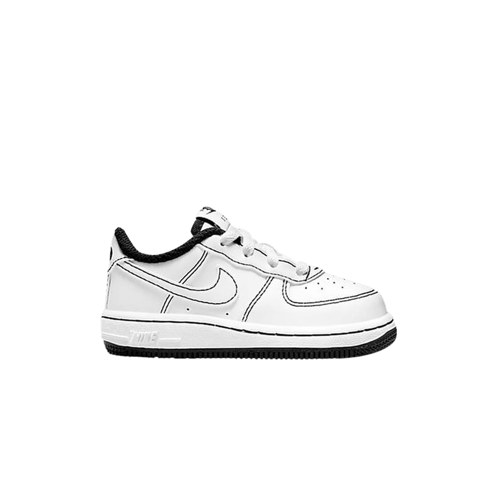 Кроссовки Nike Force 1 TD 'Contrast Stitch - White Black'