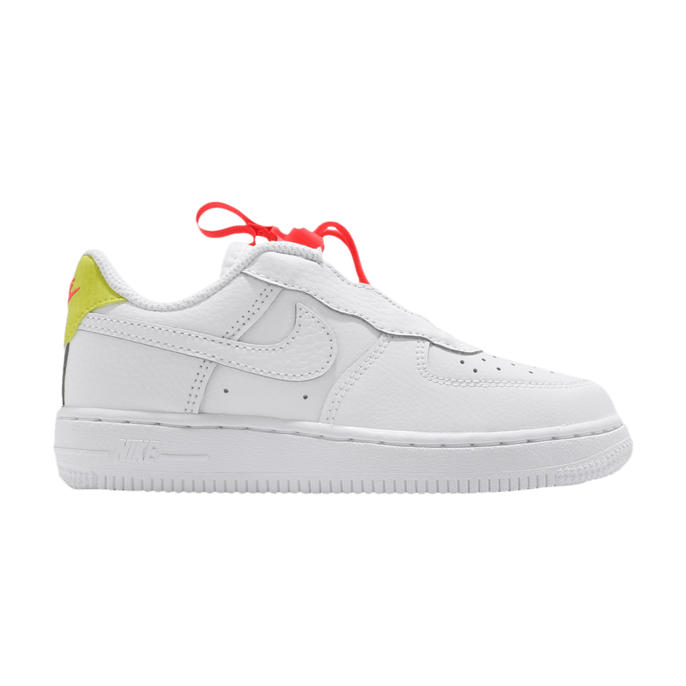 Кроссовки Nike Force 1 Toggle PS 'White Bright Crimson'