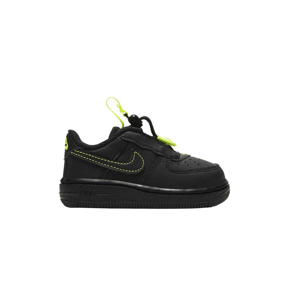 Кроссовки Nike Force 1 Toggle TD 'Black Volt'