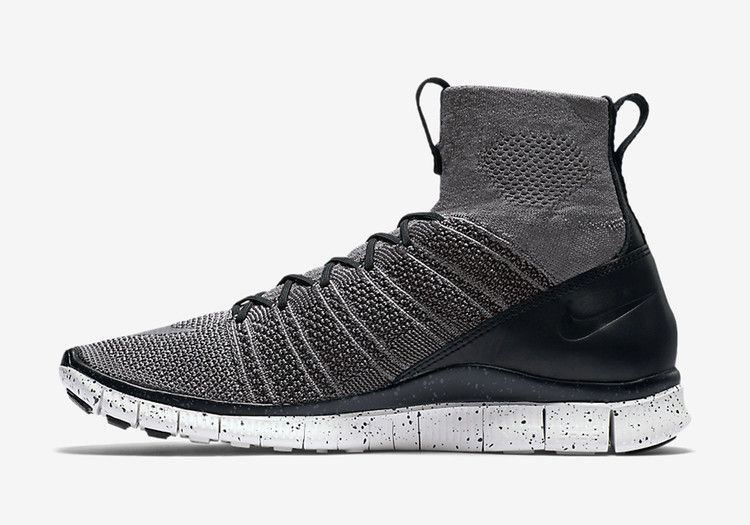 Кроссовки Nike Free Flyknit Mercurial 'Black'